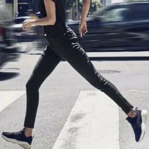 ATHLETA Sculptek Zip Ankle Skinny Jeans Size 8